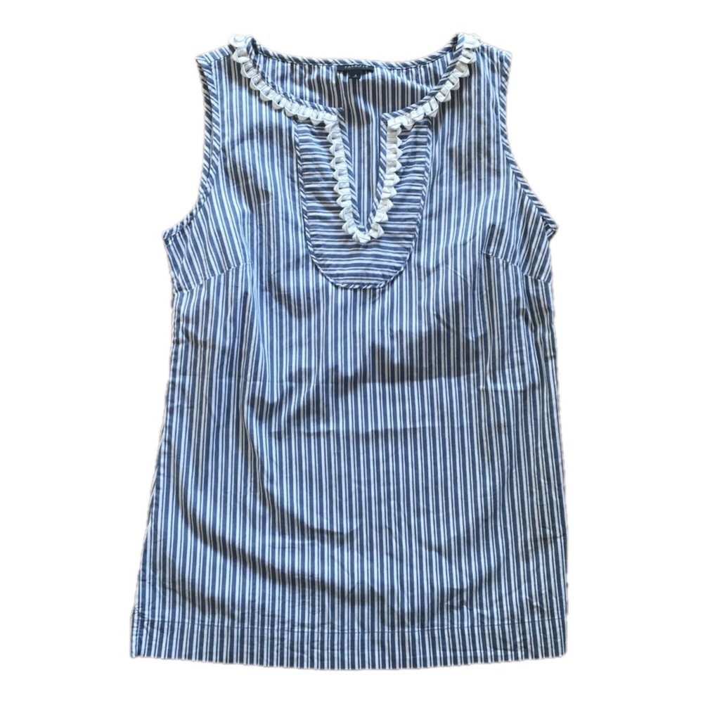 Talbots sleeveless cotton shirt